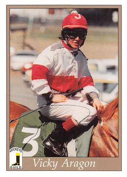 1996 Jockey Star Jockeys' Guild #40 Vicky Aragon Front